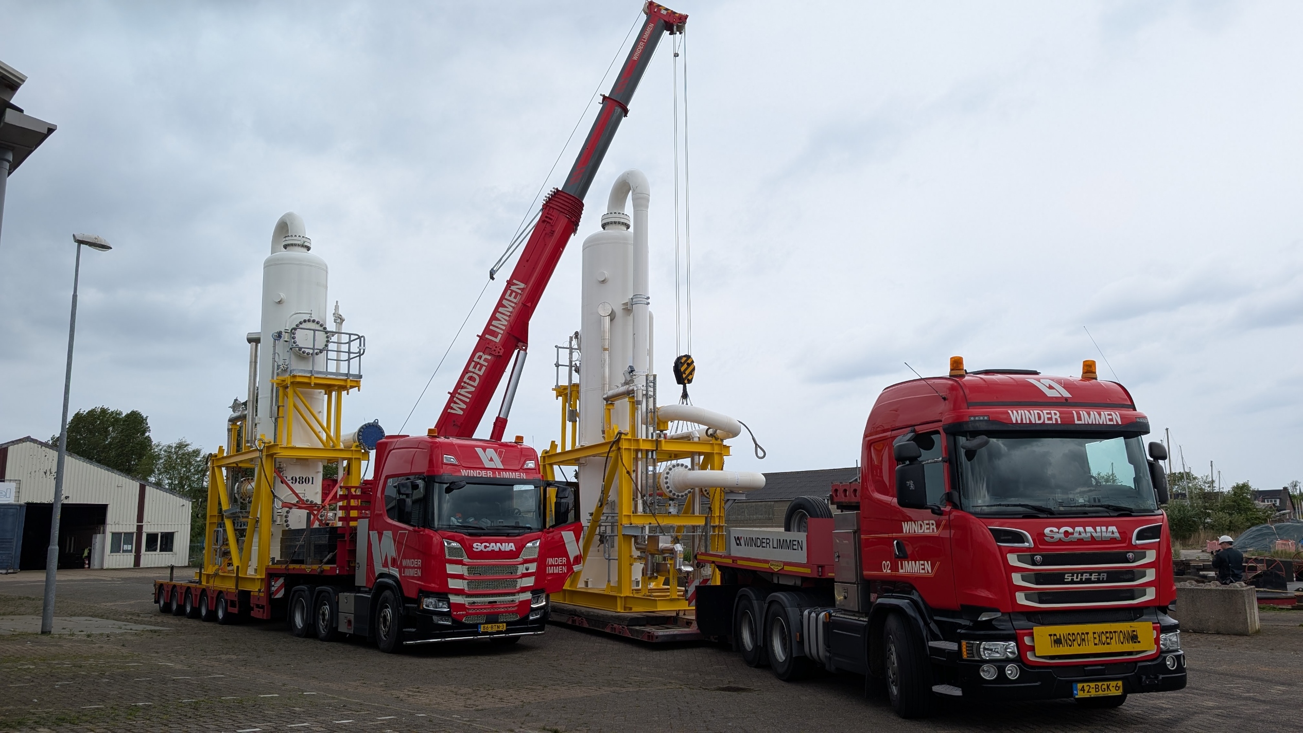 Winder Limmen Noord holland Chalet Transport